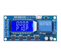 Sxhlseller Relé Temporizador de Retardo de Ciclo LCD 12V 24V |
