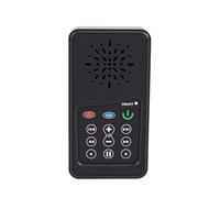 Sxhlseller Reproductor de Audio Biblia Solar 8GB | 500mAh KJV Recargable Italiano con Auricular, Expansible a 32GB, Correa de Mano Incluida para Culto