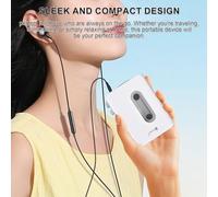 Sxhlseller Reproductor de Casete Reproductor de Tarjetas Grabadora de Disco U a de MP3 Convertidor de Cinta de Portátil a MP3 para Entusiastas de la Música de la Vieja Escuela