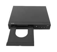 Sxhlseller Reproductor de DVD 1080P, Mejora de Todas Las Regiones, Multiformato, HD, Multimedia, USB, CD, DVD, con Control Remoto para Proyector de TV, Cine en Casa (Enchufe de la UE)