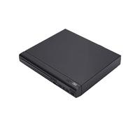 Sxhlseller Reproductor de DVD para Todas Las Regiones, Reproductor de DVD CD MP3 Compacto ABS con 1080P HD, Pantalla LED, Control Remoto, Reproducción USB para Viajes en Casa, Uso en RV con (Enchufe