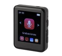 Sxhlseller Reproductor de Música Portátil Bluetooth 5.0 |Pantalla Táctil de 1,8 Pulgadas MP3 MP4 con Expansión de 128 GB, Audio HiFi sin Pérdidas, Altavoz Incorporado y Clip Trasero para Correr y