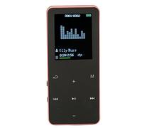 Sxhlseller Reproductor MP3 con Bluetooth, Reproductor de Música Portátil con Pantalla de 1,8", de Música Digital Grabadora de Voz, Auriculares Incluidos, Compatible con Tarjeta (Pink)