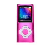Sxhlseller Reproductor MP3, Reproductor de Música HiFi Bluetooth 5.3 con Radio FM y Pantalla de 1,8 Pulgadas, Reproductores de Audio Portátiles de 32 GB para Deportes y Exteriores (Pink)