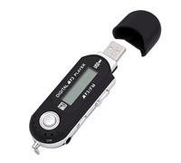 Sxhlseller Reproductor MP3 USB Retro, Pantalla LCD con Apagado Automático para Música Portátil, Soporta MP3 WMA Audio Digital, USB 2.0, Visualización de Letras, hasta 20 Horas con Pila AAA, (Black)