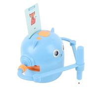 Sxhlseller Robot de Dibujo Inteligente para Niños |Juguete Artístico Educativo con 100 Tarjetas para el Desarrollo temprano. (Blue)