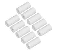 Sxhlseller Rollos de Papel Térmico Imprimibles 57x25 Mm, 10 Piezas |Papel Premium Blanco para Etiquetas, Fotografías, Textos y Manualidades