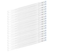 Sxhlseller Rotulador de Tela Recarga, 100 Unidades Blanca Termoborrable,