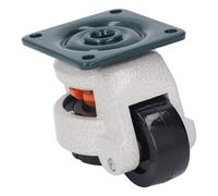 Sxhlseller Rueda Niveladora con Vástago, Rueda de Nailon Ajustable de Alta Resistencia para Banco de Trabajo, Máquina de Equipo para Uso Industrial