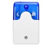 Sxhlseller Sirena de Alarma Interior 110dB 12V |Luz Estroboscópica Roja y