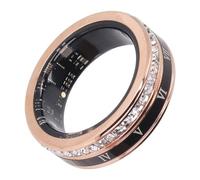Sxhlseller Smart Ring Health Tracker IP68 Sellado para Hombres y Mujeres | Ejercicio Monitoreo Pasos Calorías, Carga Rápida Magnética 18mAh, IP68 Sellado Al Agua, Diseño Giratorio, para Entusiastas