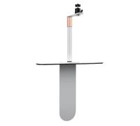 Sxhlseller Soporte de Proyector de Cama Ajustable con Rotación de 360 Grados y Tornillo de 1/4 (White)