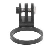 Sxhlseller Soporte para Faro de Bicicleta de Aluminio Pulido, Soporte de Luz Ajustable para Bicicleta para Mejores Imágenes de Película, Adecuado para de Montaña y de Carretera