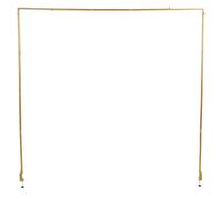 Sxhlseller Tabla Arch -Stand de Varilla, Ensamblaje Simple Ajustable Marco de Múltiple de Tensión Múltiple para el Aniversario (Gold)