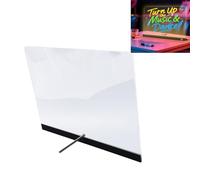 Sxhlseller Tablero de Dibujo LED, Pizarra Acrílica Iluminada para Niños de 17 Pulgadas con 7 Colores RGB y Soporte, para Dibujar, Rastrear, Aprender y Luz Nocturna