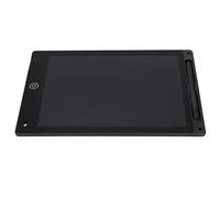 Sxhlseller Tableta de Escritura LCD de 10 Pulgadas, Panel de Dibujo Electrónico y Tablero de Dibujo para Niños, Tablero de Escritura Borrable Reutilizable con Pantalla Sensible a la Presión y (BLACK)