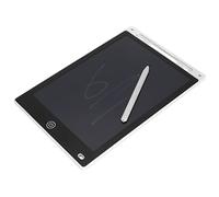 Sxhlseller Tableta de Escritura LCD de 10 Pulgadas, Panel de Dibujo Electrónico y Tablero de Dibujo para Niños, Tablero de Escritura Borrable Reutilizable con Pantalla Sensible a la Presión y (WHITE)