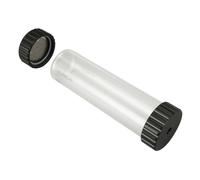 Sxhlseller Tanque de Refrigeración por Agua Cilíndrico de 240 Mm, Tanque de Agua de Refrigeración Rápida Transparente de 450 Ml con Filtración de Alta Eficiencia para Radiador de