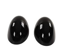 Sxhlseller Tapa de Espejo Retrovisor para Mini Serie R |Reemplazo de Cubierta de Espejo Lateral ABS Negro Brillante para R55 R56 R57 R58 R59 R60 R61 Hatchback 2007-2016
