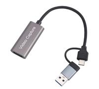 Sxhlseller Tarjeta de Captura de Video 4K, USB Grabación de Juegos Transmisión en con Tecnología de Latencia Ultrabaja, para PC OBS Twitch