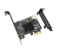 Sxhlseller Tarjeta de Expansión PCIe a 3.0, Controlador de 6 Gbps con Salida Mini SAS 36 Pin SFF 8087 para Chasis de Escritorio, Chip Marvell 88SE9215, Soporte Plug and Play