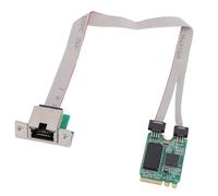 Sxhlseller Tarjeta de Red M.2: Componente Interno Ethernet RJ45 de 2,5 Gbps con Chip I226, Adaptador PCB de Alta Velocidad para Jugadores de PC y Actualizaciones de Escritorio Industriales