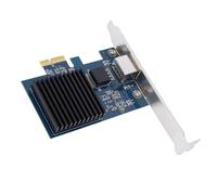 Sxhlseller Tarjeta de Red PCIe 10g, Adaptador Ethernet RTL8127 PCI Express 4 X1 a 10 Gigabit Ethernet con Puerto RJ45, Tarjeta PCB de Alta Velocidad para Linux