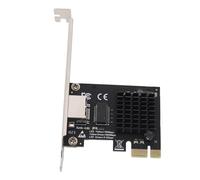 Sxhlseller Tarjeta de Red PCIe 2.5G, Adaptador RTL8125B Gigabit RJ45 |PCI Express Ethernet para 7/8/10/11, Wake On LAN, LED