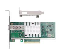 Sxhlseller Tarjeta de Red PCIe X8, Adaptador Ethernet de 10 Gbps con Puerto SFP+ y Controlador 82599EN, para Servidor VMware ESXi