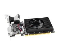 Sxhlseller Tarjeta Gráfica, 4 GB DDR3 128 bits Tarjeta de Video para PC de Perfil bajo Compatible con Interfaz Multimedia DVI VGA HD, para Navegación Web de Work Stock en Sistemas Wins 7 8 10