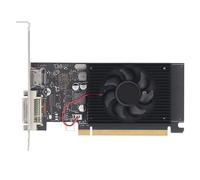 Sxhlseller Tarjetas Gráficas para Computadora GT1030 Pro de 4GB, Tarjeta Gráfica de Video GDDR4 1227 / 1506MHz de 64 bits Compatible con API 3D, PCI Express X4 3.0, HDMI, DVI