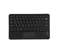 Sxhlseller Teclado Bluetooth, Mini Teclado Portátil Inalámbrico Ultradelgado con Panel Táctil para PC con Windows Tableta Android para Android Y SO
