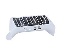 Sxhlseller Teclado Controlador de Juegos, Controlador de Juegos Portátil Teclado Externo Mini Teclado Inalámbrico con Altavoz para Playstation 5 Controlador Mini Teclado Controlador de Juegos