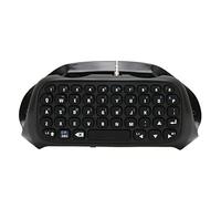 Sxhlseller Teclado de Controlador Inalámbrico, DC 5V Mini Teclado Bluetooth Inalámbrico Conexión Estable, Teclado de Mensaje de Gamepad Portátil para Controlador PS4