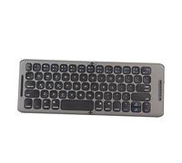 Sxhlseller Teclado Inalámbrico de Dos Pliegues, Mini Teclado Bluetooth Plegable de bajo Ruido para Android para Windows para iOS, Teclado de Viaje de Bolsillo Compatible con Computadora