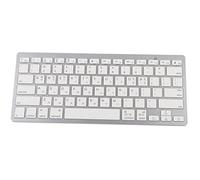 Sxhlseller Teclado Inalámbrico, Mini Teclado para Juegos de 78 Teclas ABS BT 3.0 de Computadora Portátil Ultradelgado Alcance de 10 M para Viajes Oficina Biblioteca Cafetería (Coreano)