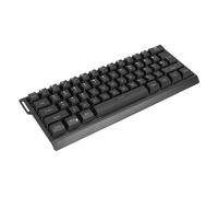 Sxhlseller Teclado Mecánico Inalámbrico, Teclado para Juegos Bluetooth USB C 2,4G, Retroiluminación RGB, Mini Inalámbrico Recargable de 61 Teclas con Cuerda para Colgar para PC (Black)