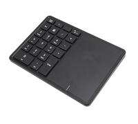 Sxhlseller Teclado Numérico Inalámbrico Portátil, Panel Táctil de Modo Dual 4.2 2.4G con Modos Duales de 22 Teclas para Computadora Portátil y de Escritorio (Black)