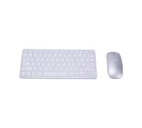 Sxhlseller Teclado y Ratón Inalámbricos Combo Silencioso, 3 dpi, Receptor | Teclado de Membrana Silenciosa con Ratón óptico sin Ruido, Ideal para Oficina en Casa, Compatible con y , USB