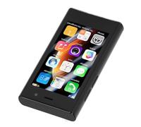 Sxhlseller Teléfono Inteligente Desbloqueado con Doble Sim, Tipo C Carga 1950 Mah 5.0MP 2.0MP Cámara de 3.0 Pulgadas ABS de Pantalla Táctil ABS Desbloqueado para la Oficina (Black)