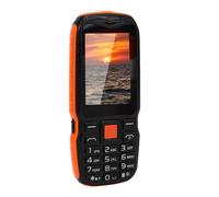 Sxhlseller Teléfono Resistente para Personas Mayores, 2G Teléfono Móvil Desbloqueado con Pantalla HD de 2.6 Pulgadas y Big Key, Dual SIM Dual Standby, Teléfonos Celulares de Edad Avanzada (Orange)