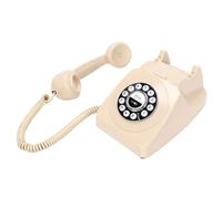 Sxhlseller Teléfono Retro Bluetooth con Auricular Inalámbrico, Altavoz Estilo Teléfono Fijo Vintage para la Cabecera del Hotel en Casa, Receptor de Llamadas Manos para Tableta de