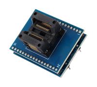 Sxhlseller Toma Adaptador IC para Programador, OTS-34-0.65 Confiable, Paso de 0,65mm para Aficionados Al Asiento Ardiente del Chip IC