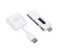 Sxhlseller Transmisor y Receptor HDMI Inalámbrico, Extensor de Video 1080P 60Hz, Alcance 50M 5GHz, Plug and Play, Kit de Duplicación de Pantalla Portátil para Proyector de TV Computadora