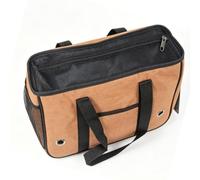 Sxhlseller Transportín para Perros Pequeño con Lado Suave con Cortina Enrollable, Bolsa de Viaje Portátil para Mascotas Al Aire Libre para Gatos y Gatitos, Bolsa Transportadora para Gatos a Prueba