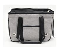 Sxhlseller Transportín para Perros Pequeño con Lado Suave con Cortina Enrollable, Bolsa de Viaje Portátil para Mascotas Al Aire Libre para Gatos y Gatitos, Bolsa Transportadora para Gatos a Prueba
