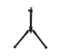 Sxhlseller Trípode de Aleación de Aluminio de 150 Cm con Rótula Esférica | Diseño Telescópico de Cinco Secciones, Altura Plegada de 25 Cm, Cerraduras Semiautomáticas, Patas de Goma Antideslizantes