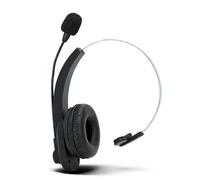 Sxhlseller Trucker Auriculares Bluetooth V5.4, Auriculares Inalámbricos con Cancelación de Ruido y Micrófono Silencioso para Teléfonos Móviles, Bluetooth de un Oído para