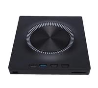 Sxhlseller Unidad Externa CD DVD, Grabadora y Lector USB 3.0 con Concentrador USB C, Transferencia de Datos 5Gbps, 6X Grabación, 8X Lectura DVD, 24X Lectura CD, for Portátil, Sobremesa,