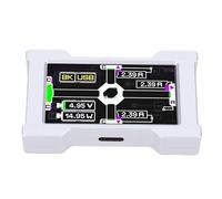 Sxhlseller USB C Hub Docking Station, Multipuerto Adaptador con Soporte | Operación estable con puerto de alimentación independiente, construcción de aleación de aluminio, admite interfaces USB y
